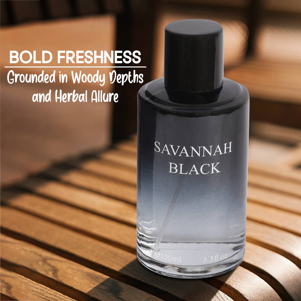 Savannah Black Natural Spray Cologne for Men – BOLD. MASCULINE. UNFORGETTABLE.