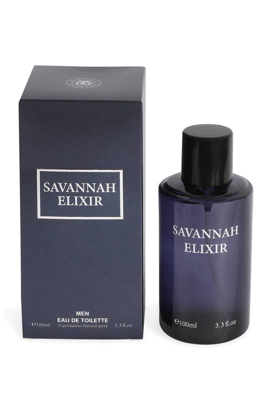 Colonia en aerosol natural Savannah Elixir para hombres