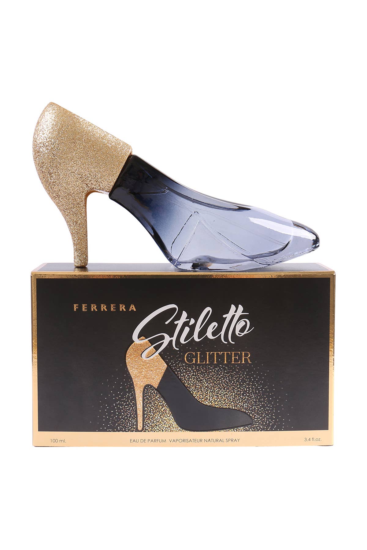 Ferrera Stiletto Glitter Spray Perfume For Women– A SCENT THAT SPARKLES WITH CONFIDENCE