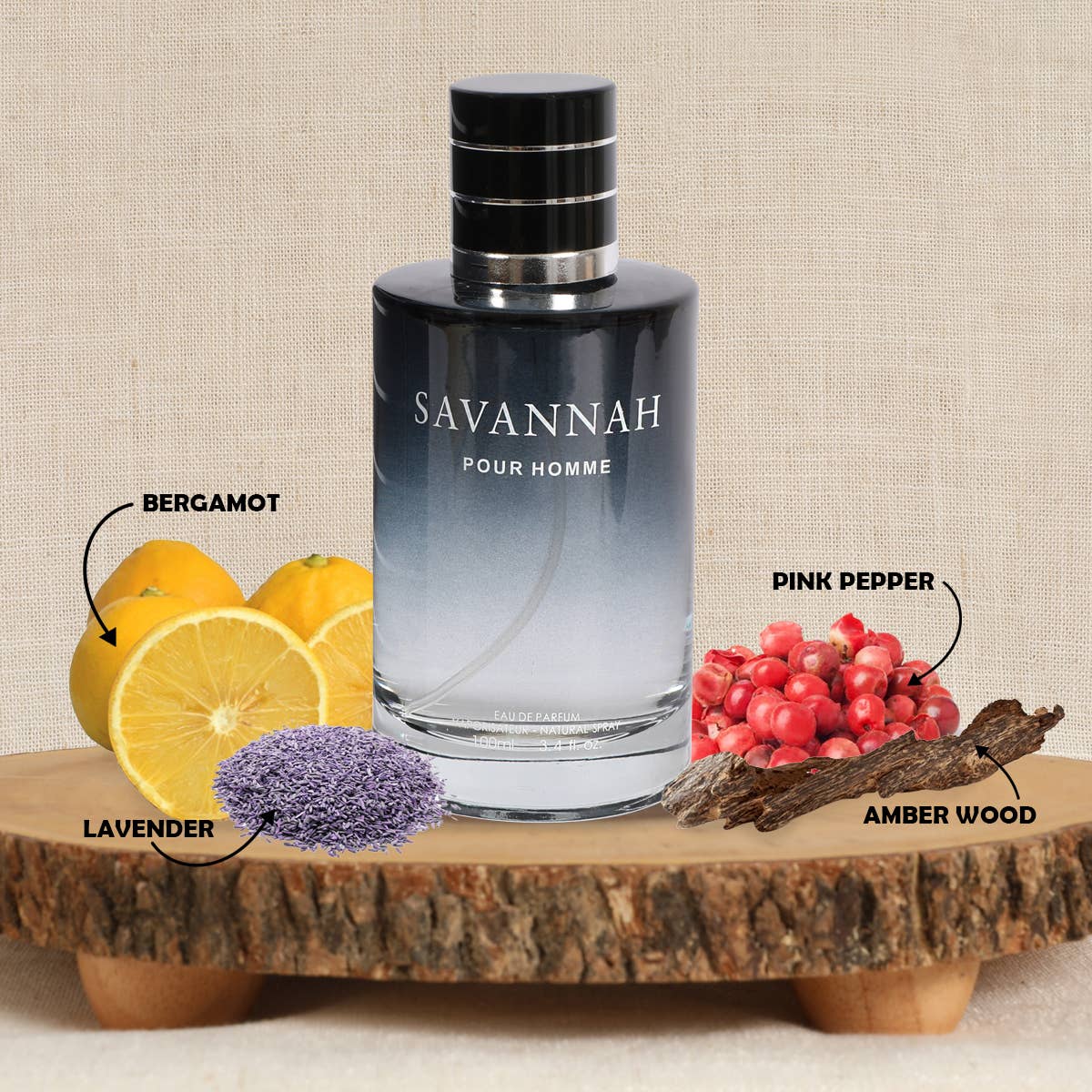 Savannah Spray Cologne Eau De Parfum for Men