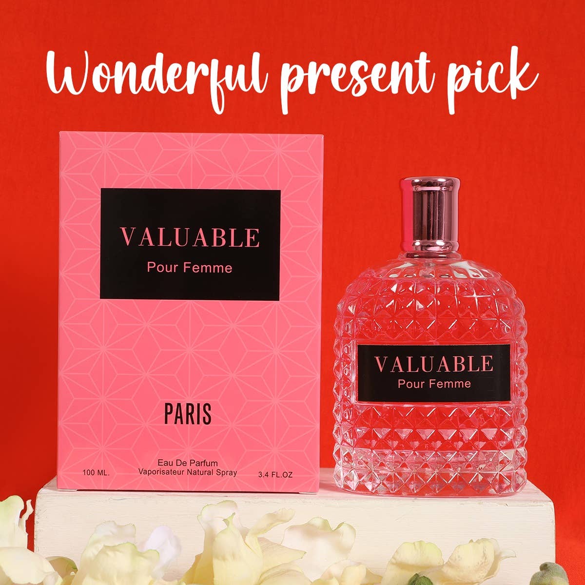 Perfume Spray Valioso Pour Femme Paris para Mulheres