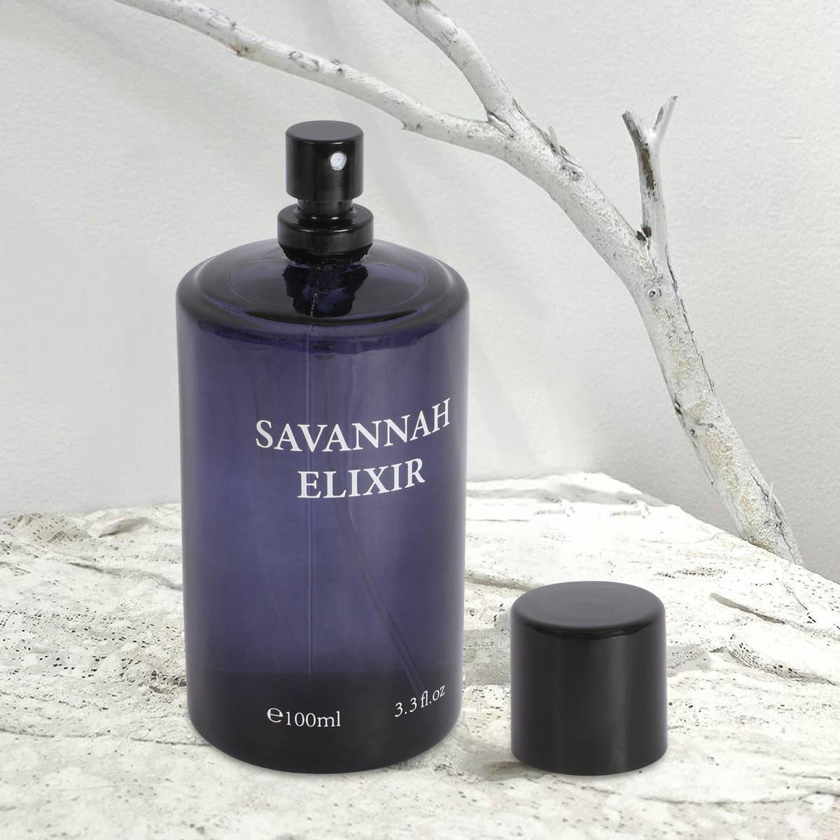 Colonia en aerosol natural Savannah Elixir para hombres